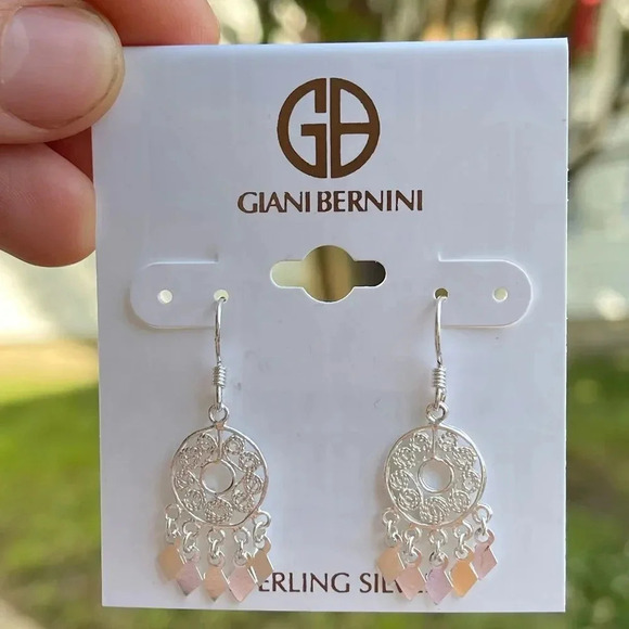 Giani Bernini Sterling Silver Earrings, NEW⭐️ - Picture 5 of 7